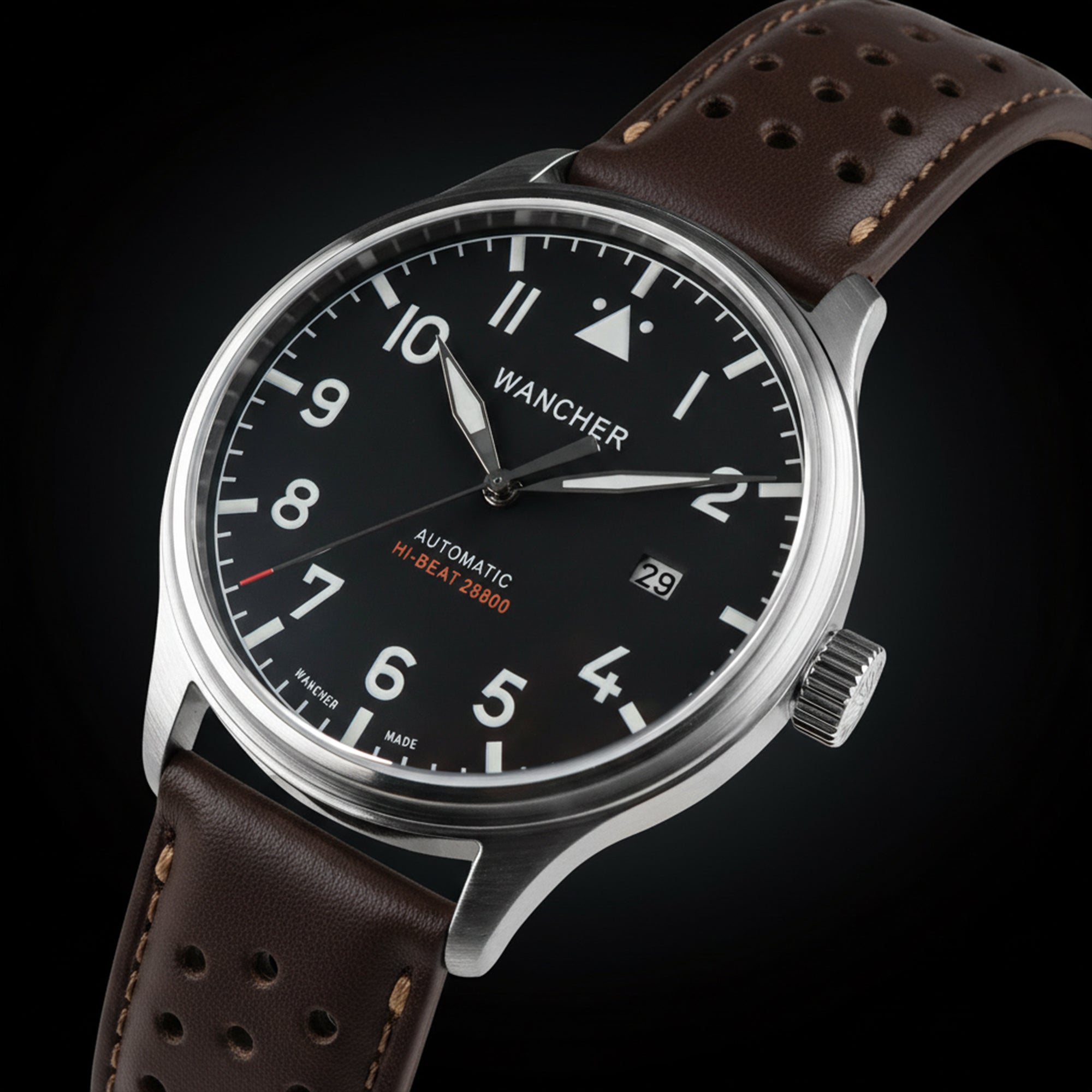 ワンダーフォーゲル1860 Wancher Flügel – Automatic Flieger Watch with Pilot-Inspired