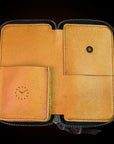 Series 003 Hand Crafted Deer Leather - Watch Travel Pouch (2 Large Slot)