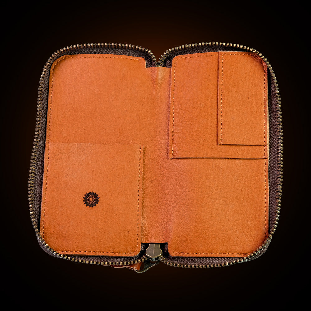 Hand Crafted Deer Leather - Watch Travel Pouch (2 Slot) Series 002