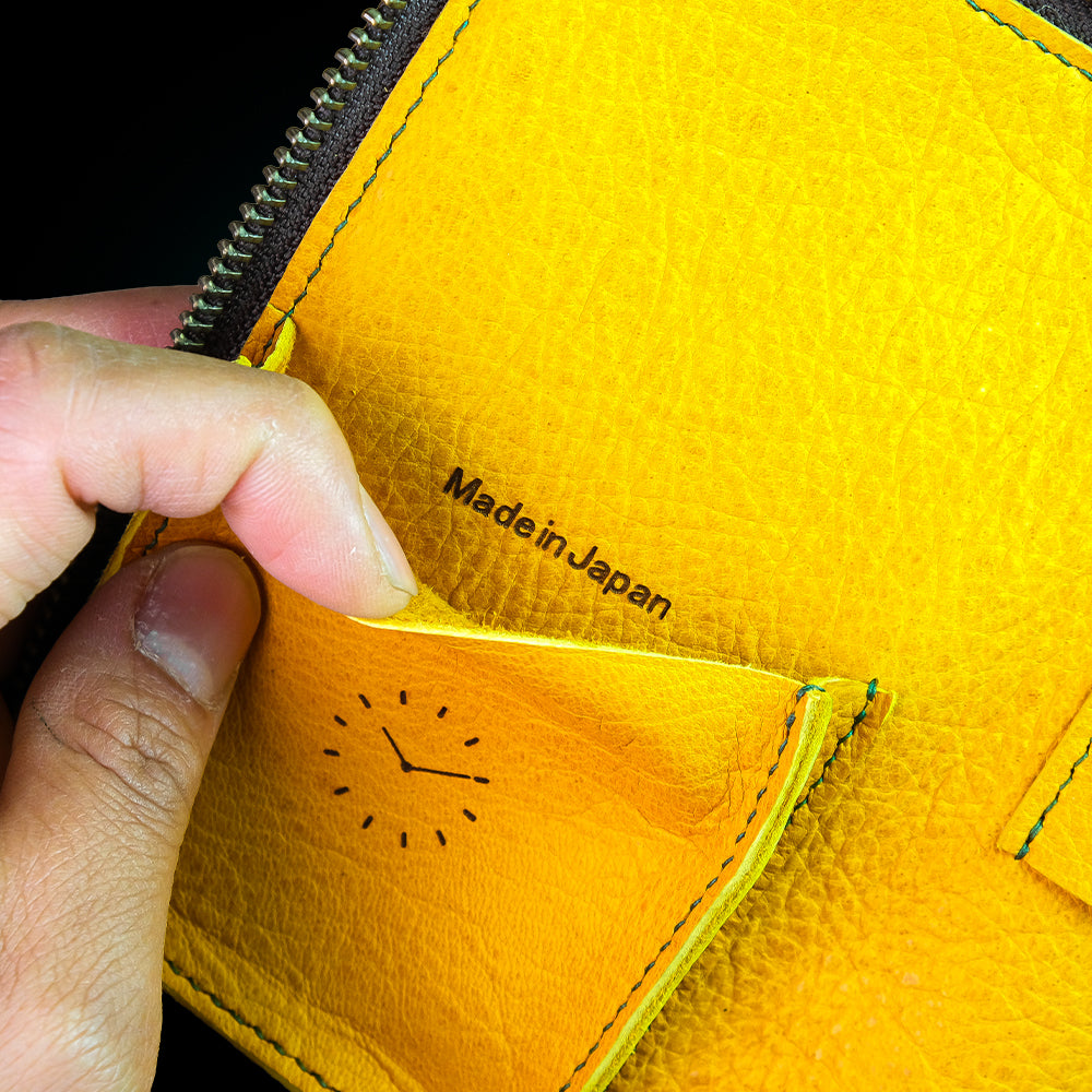 Series 003 Hand Crafted Deer Leather - Watch Travel Pouch (2 Large Slot)