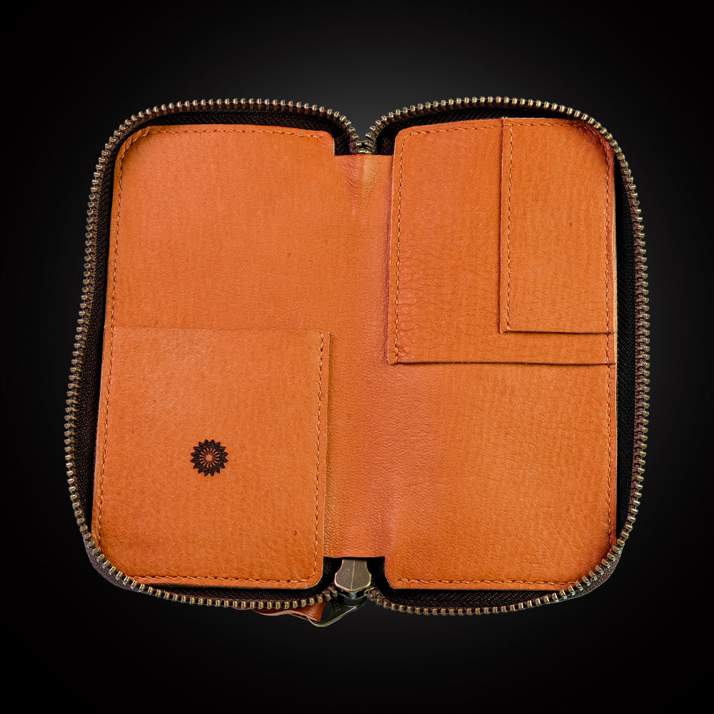 Hand Crafted Deer Leather - Watch Travel Pouch (2 Slot) Series 002