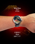 Wancher Dream Watch Fuji automatic urushi Maki-e watch designed as a collectible Mount Fuji watch Japan masterpiece