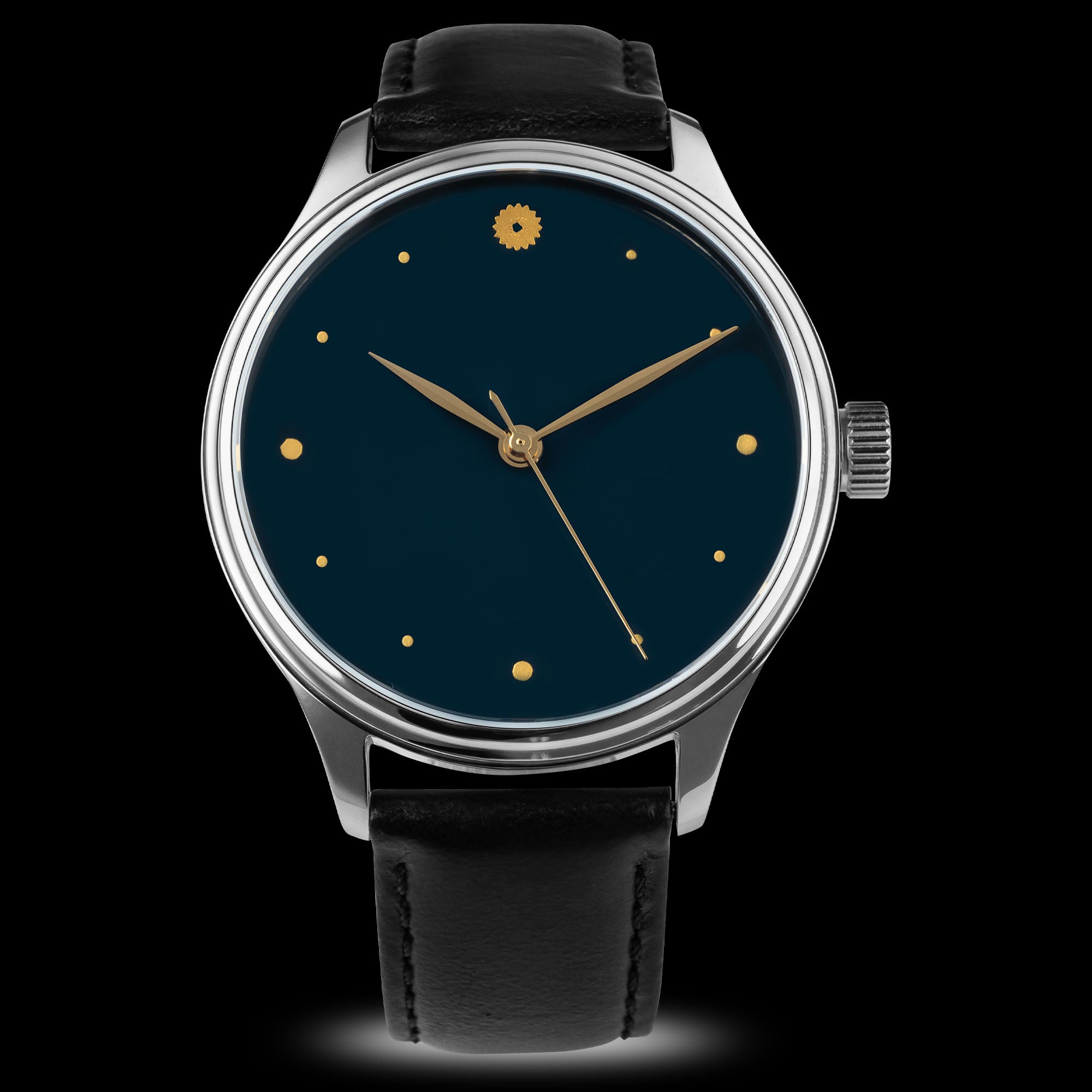 Dream Watch - Urushi Blue: Japanese Lacquered Dial from Echizen