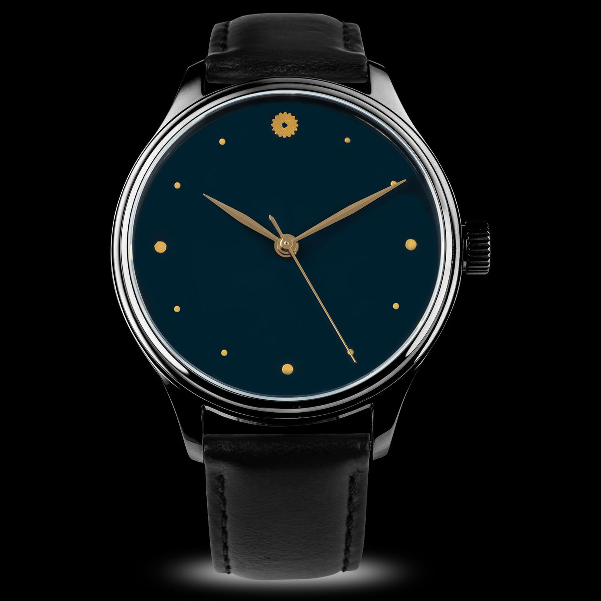 Wancher Dream Watch Urushi Blue — hand-lacquered blue Echizen urushi dial, Miyota 9015 automatic