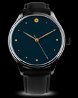 Wancher Dream Watch Urushi Blue — hand-lacquered blue Echizen urushi dial, Miyota 9015 automatic
