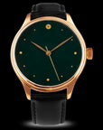 Wancher Dream Watch Urushi Green — hand-lacquered green Echizen urushi dial, Miyota 9015 automatic