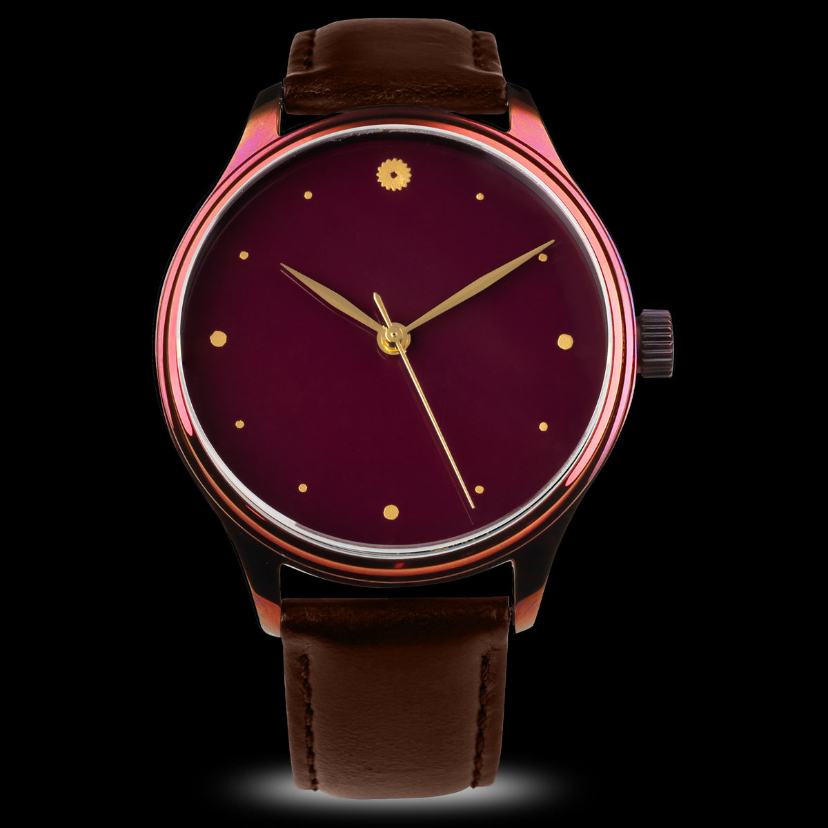 Wancher Dream Watch Urushi Purple — hand-lacquered purple Echizen urushi dial, Miyota 9015 automatic
