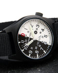 Gurkha Black&White Dial Red 0 - Wancher Watch Wancher Watch Wancher Watch Gurkha Black&White Dial Red 0 {{ Automatic Watch {{ Watch }} }} {{ Japan }} Wancher Gurkha Black Dial Red 0 Watch with Unique 30-degree inclined Black & White watch face, Swiss Superluminova on hands & indexes and Double 12-hour and 24-hour display, Powered by Quartz Movement Resistant to shocks and abrasion