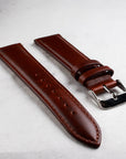 Calfskin Leather Strap - Wancher Watch Wancher Watch Brown Wancher Watch Calfskin Leather Strap {{ Automatic Watch {{ Watch }} }} {{ Japan }}Wancher 20mm Calfskin Leather Strap with Silver Clasp and Quick-release pins Closure - premium quality leather strap for watches.