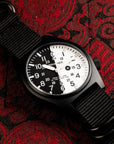 Gurkha Black&White Dial with B&W 0 - Wancher Watch Wancher Watch Wancher Watch Gurkha Black&White Dial with B&W 0 {{ Automatic Watch {{ Watch }} }} {{ Japan }} Wancher Gurkha Black Dial B&W 0 Watch with Unique 30-degree inclined Black & White watch face, Swiss Superluminova on hands & indexes and Double 12-hour and 24-hour display, Powered by Quartz Movement Resistant to shocks and abrasion.