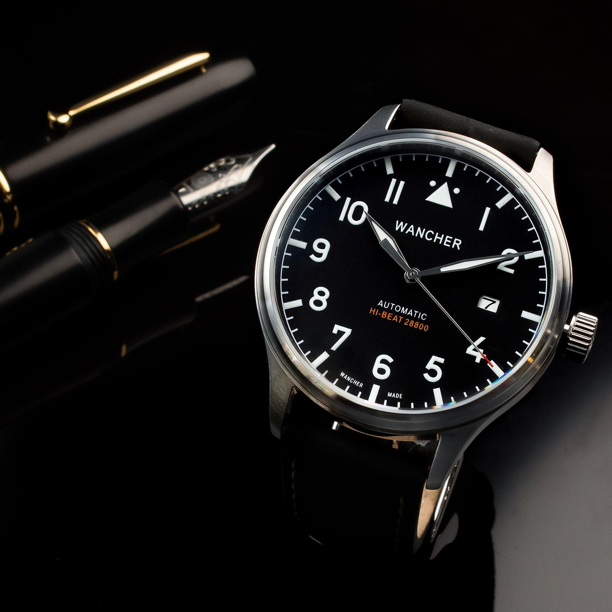 Wancher Flügel – Automatic Flieger Watch with Pilot-Inspired