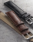 Embossed Cowhide Strap - Wancher Watch