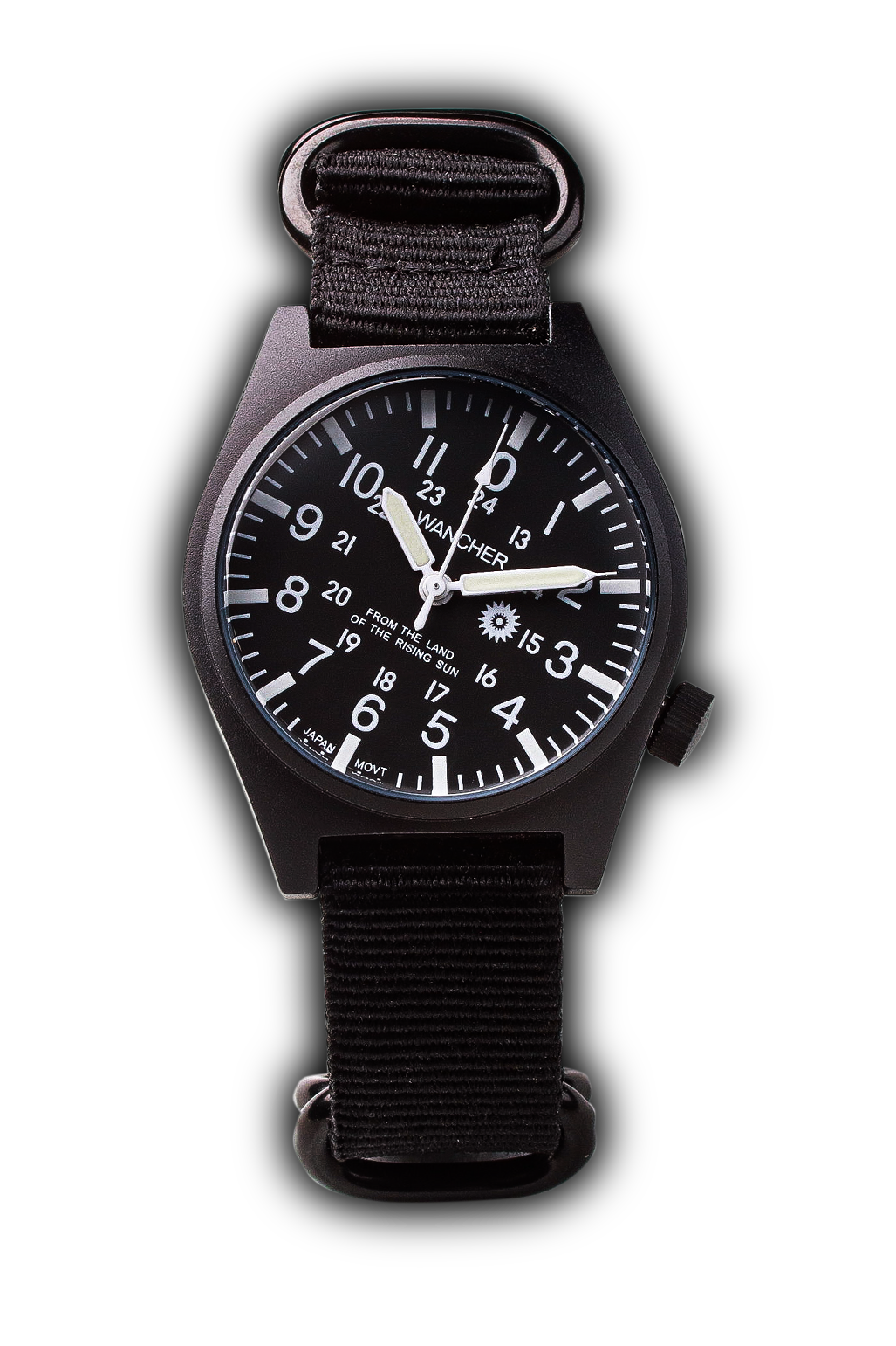 Gurkha Black Dial White 0 - Wancher Watch Wancher Watch Black Wancher Watch Gurkha Black Dial White 0 {{ Automatic Watch {{ Watch }} }} {{ Japan }} Adventure-ready Wancher Gurkha Black Dial White 0 Watch with 30-degree inclined watch face, Superluminova on hands and indexes, and double 12-hour and 24-hour display. Resistant to shocks and abrasion, powered by Quartz Movement.
